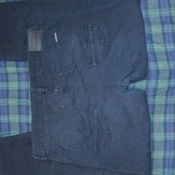 Hudson - Men's - Black - Five Pocket - Straight Leg Jeans - W38XL35 - Picture 5 of 10